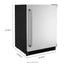 5.0 Cu. Ft. Mini Fridge in Black Cabinet with Stainless Door without Freezer | Fridge.com