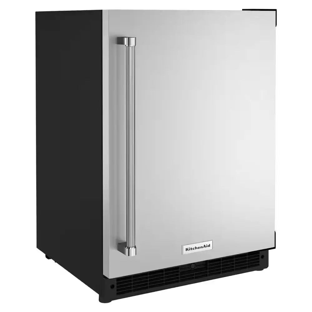 5.0 Cu. Ft. Mini Fridge in Black Cabinet with Stainless Door without Freezer | Fridge.com