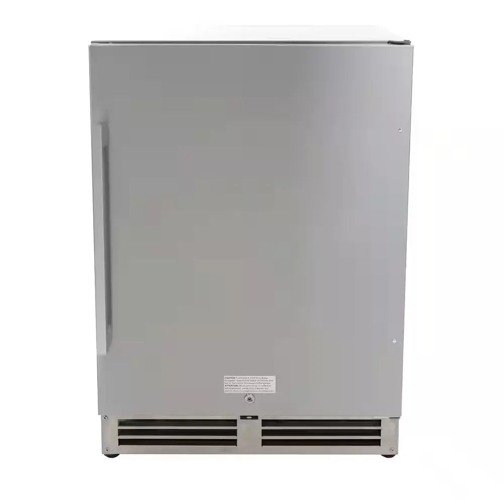 5.4 Cu. Ft. Built-In Outdoor Refrigerator in Stainless Steel | Fridge.com