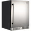 5.5 Cu. Ft. Outdoor Refrigerator Built-In Beverage Refrigerator with Freezer in Stainless Steel Door | Fridge.com