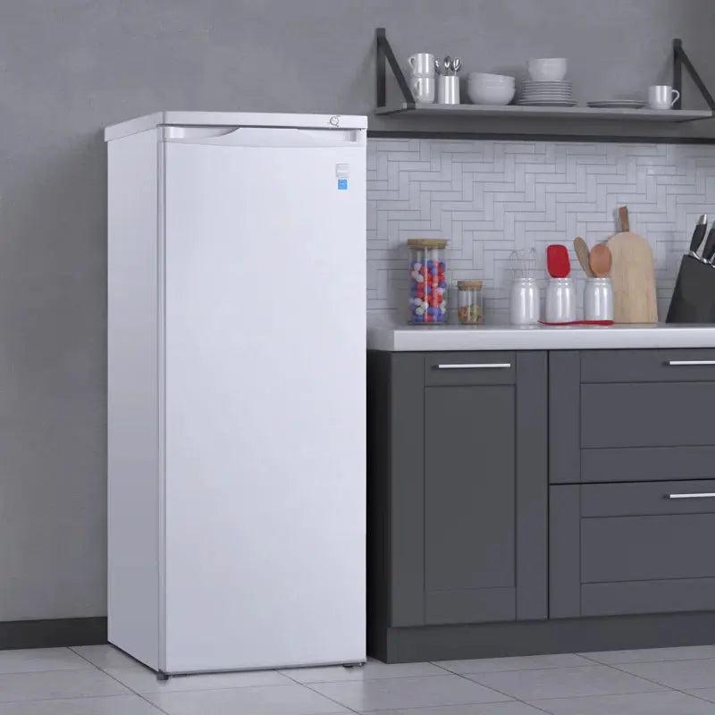 5.8 Cubic Feet Upright Freezer with Adjustable Temperature Controls | Fridge.com