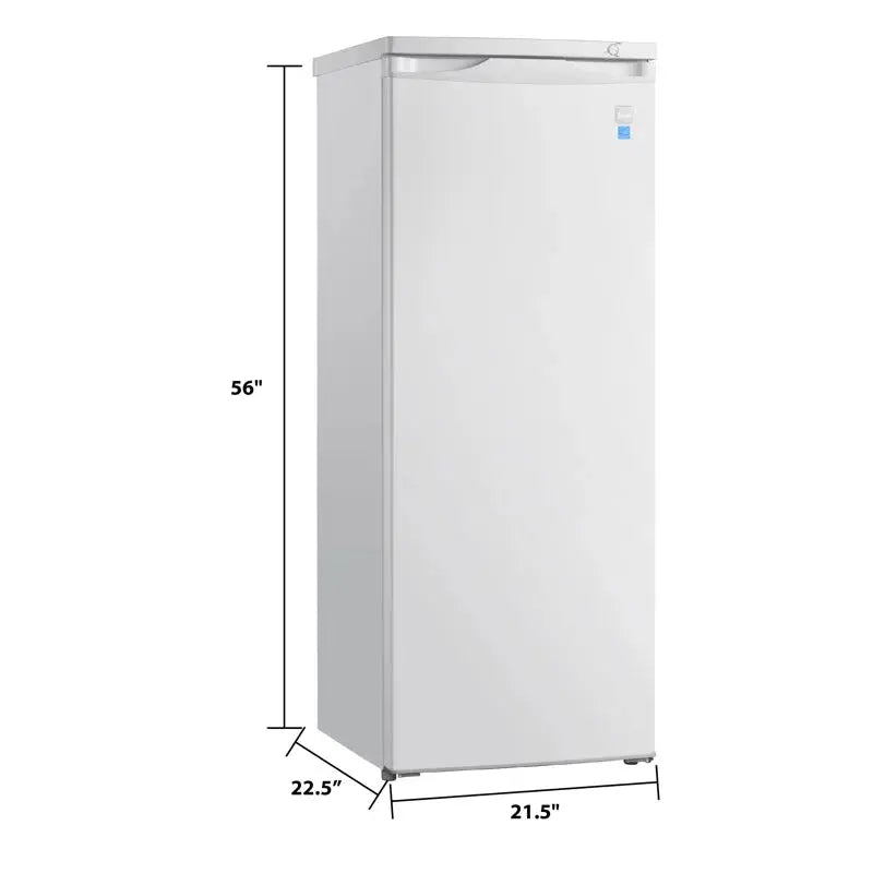 5.8 Cubic Feet Upright Freezer with Adjustable Temperature Controls | Fridge.com