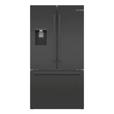 500 Series 36 In. 22 Cu. Ft. Smart Counter Depth French Door Refrigerator in Black Stainless Steel, Internal Water & Ice | Fridge.com