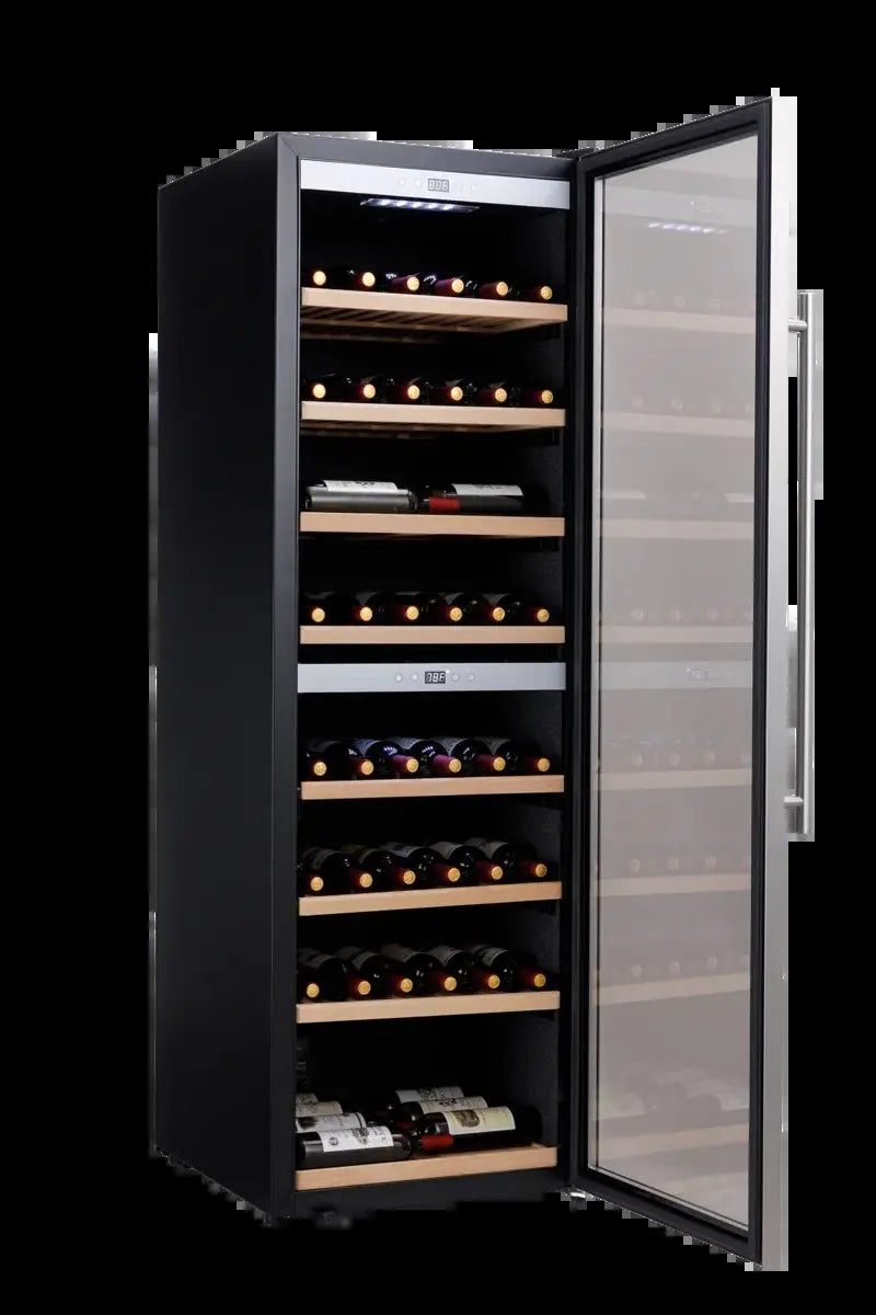 23" Width 170 Bottles Capacity Wine Cooler Dual Zone 18 Cu.Ft. / 520 L | Fridge.com