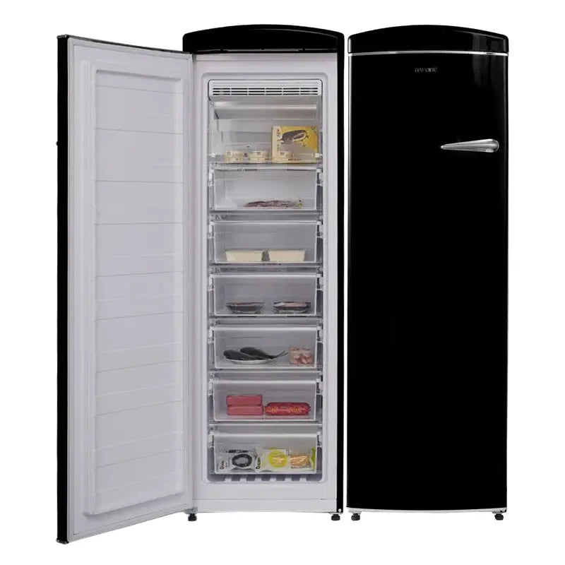 Conserv 8.3Cf Classic Retro Upright Freezer Frost Free 24" 110V W/ 6 Drawers | Fridge.com