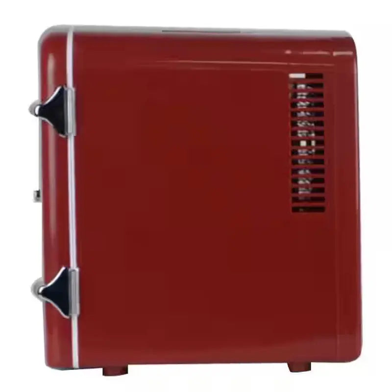 6.85 In. 0.15 Cu. Ft., 6 Can Retro, Mini Refrigerator in Red, Dr Pepper Themed without Freezer | Fridge.com