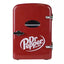 6.85 In. 0.15 Cu. Ft., 6 Can Retro, Mini Refrigerator in Red, Dr Pepper Themed without Freezer | Fridge.com