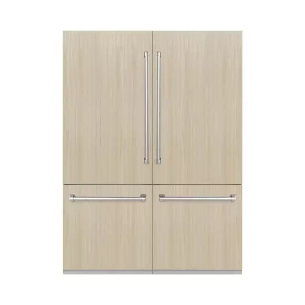 60 In. 4-Door Panel Ready French Door Refrigerator with Internal Ice and Water Dispenser | Fridge.com