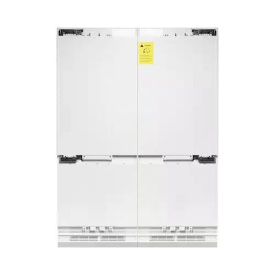 60 In. 4-Door Panel Ready French Door Refrigerator with Internal Ice and Water Dispenser | Fridge.com