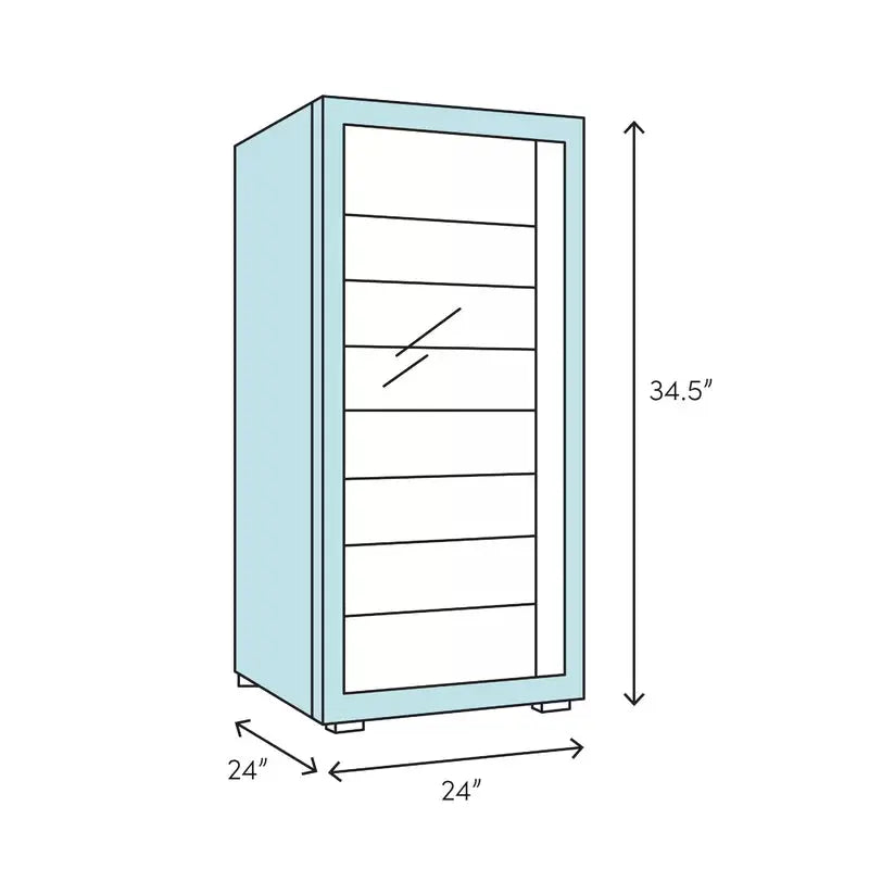 Avanti 19 Bottle/66 Can Dual-Zone Wine & Beverage Center | Fridge.com