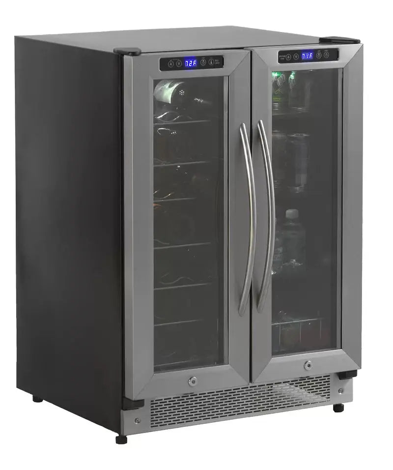 Avanti 19 Bottle/66 Can Dual-Zone Wine & Beverage Center | Fridge.com