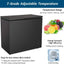 7 Cubic Feet Chest Freezer with Adjustable Temperature Controls | Fridge.com