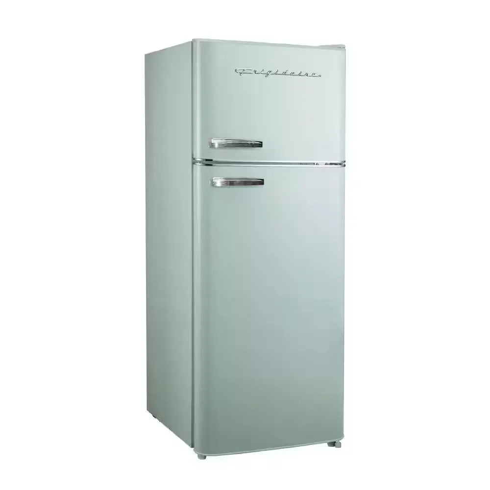 7.5 Cu. Ft. Retro Mini Fridge in Mint with Top Freezer | Fridge.com