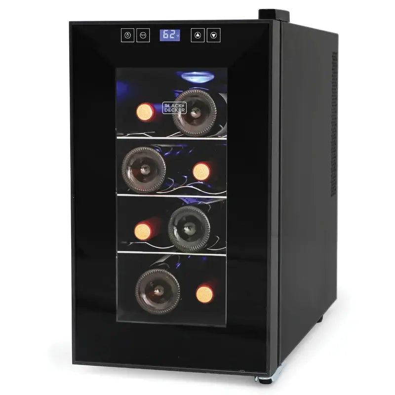 8 Bottle Single Zone Freestanding Wine Refrigerator | Fridge.com