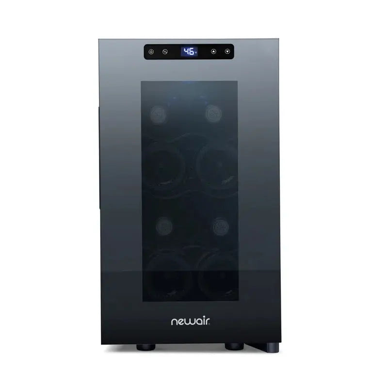 8 Bottle and 8 Can Single Zone Freestanding Wine Refrigerator | Fridge.com