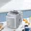 8.7 In. W 26 Lbs. per Day Bullet Ice Portable Counter Top Ice Maker in Grey | Fridge.com