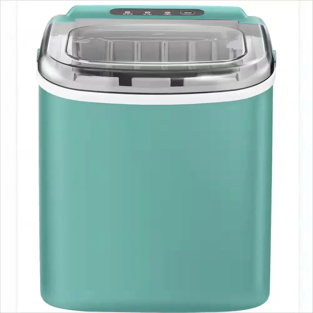 8.7 In. W 26 Lbs. per Day Bullet Ice Portable Counter Top Ice Maker in Grey | Fridge.com