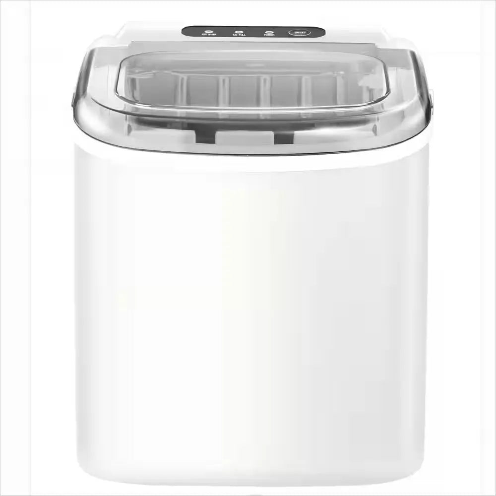 8.7 In. W 26 Lbs. per Day Bullet Ice Portable Counter Top Ice Maker in Grey | Fridge.com