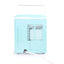 8.86 In. 26 Lb. Portable Ice Maker Machine in Aqua with Handle | Fridge.com