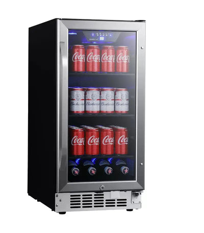 80 Can 15" Convertible Beverage Refrigerator | Fridge.com