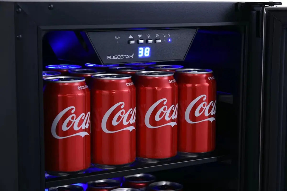 80 Can 15" Convertible Beverage Refrigerator | Fridge.com