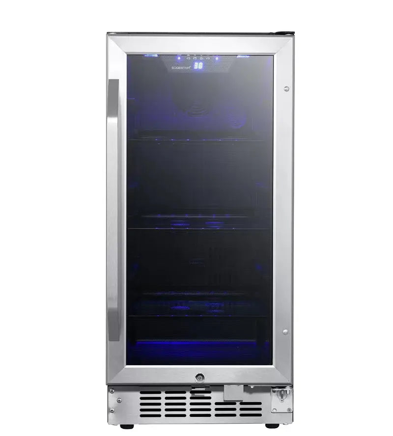 80 Can 15" Convertible Beverage Refrigerator | Fridge.com