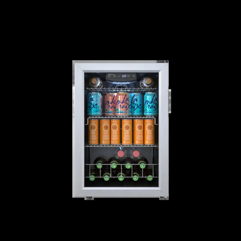 80 Can 17" Convertible Beverage Refrigerator | Fridge.com