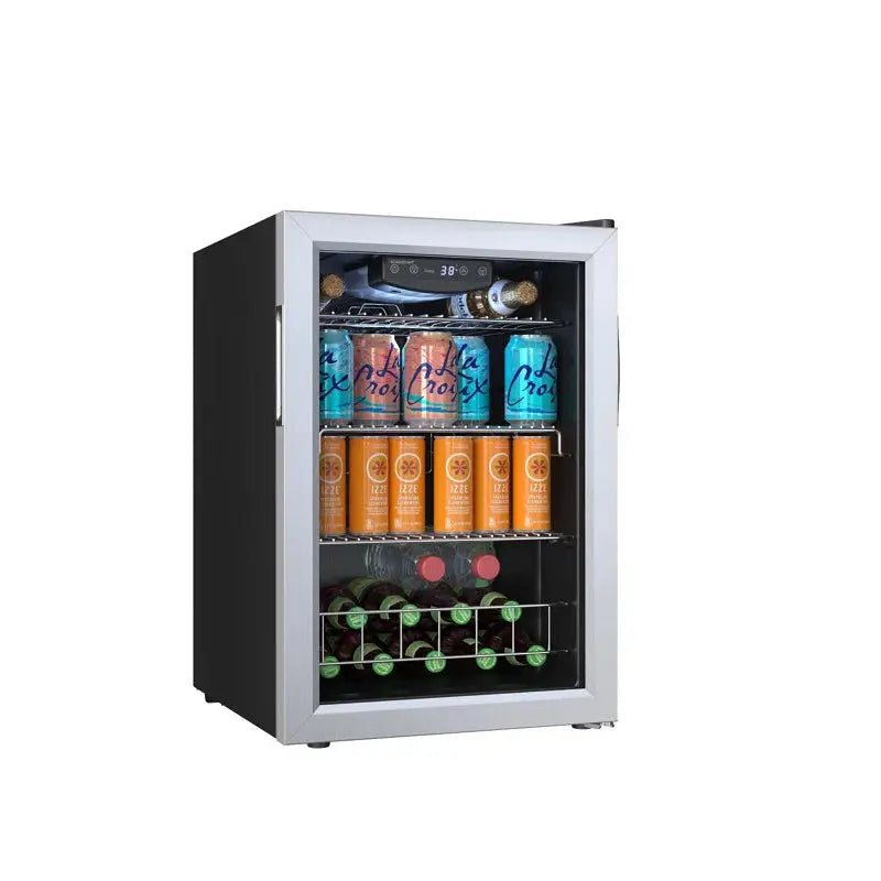 80 Can 17" Convertible Beverage Refrigerator | Fridge.com