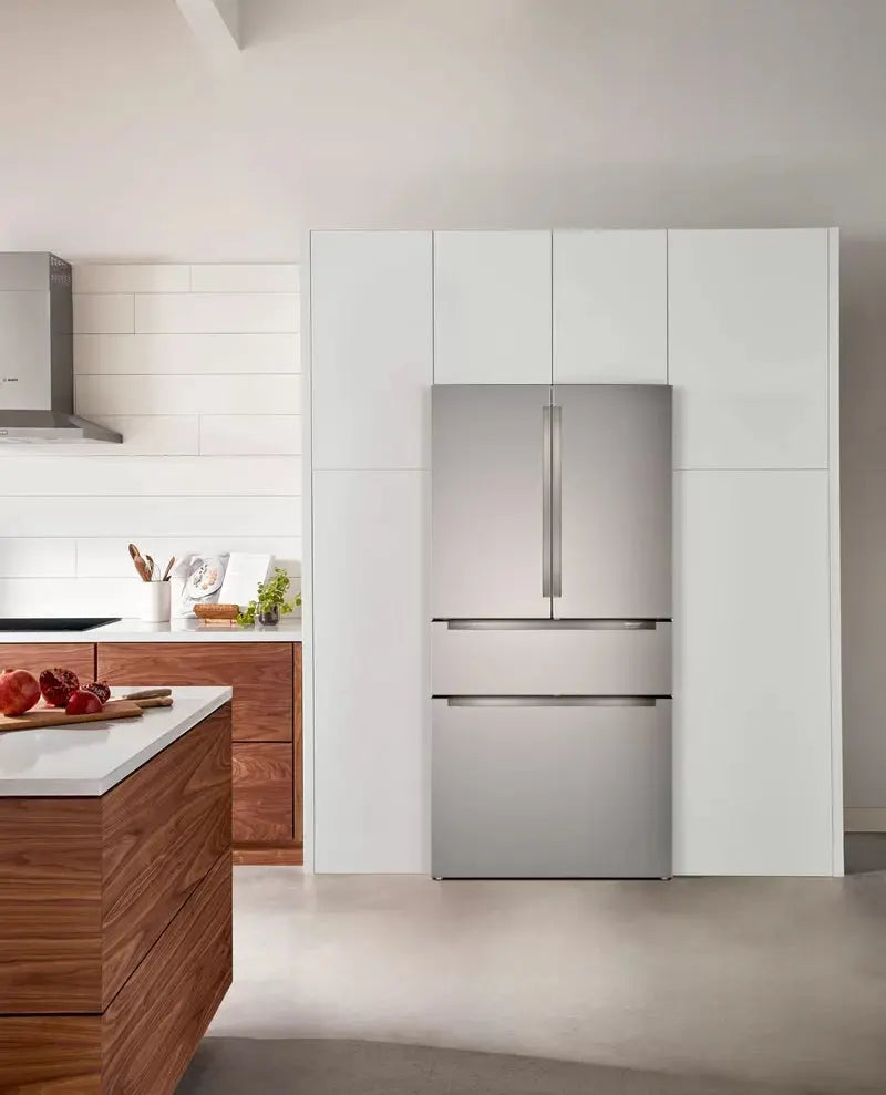 800 Series 20.5 Cu. Ft. Smart Energy Star Counter Depth French Door Refrigerator with Flexbar | Fridge.com