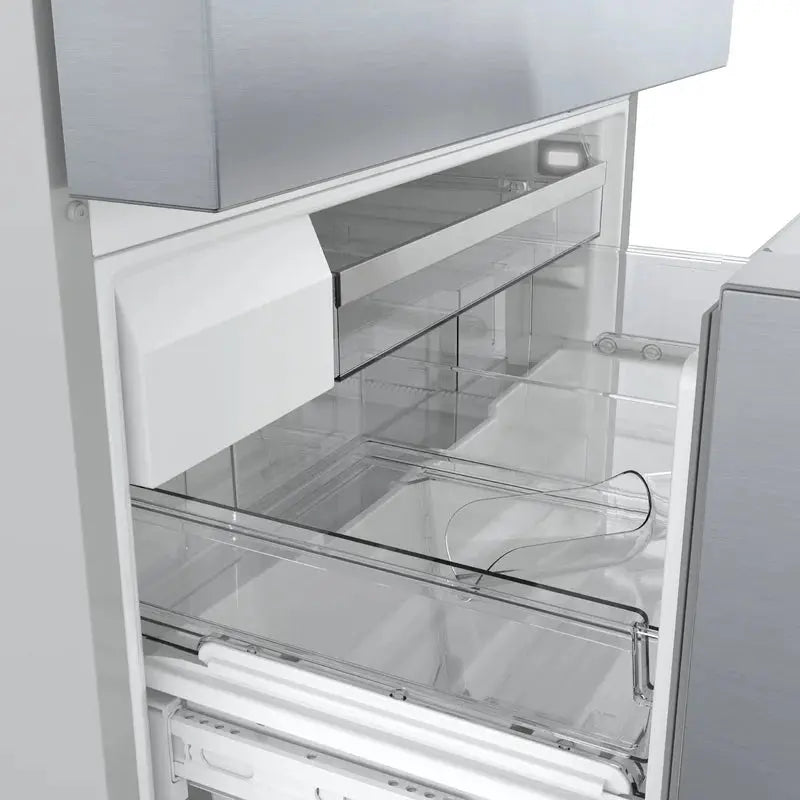 800 Series 20.5 Cu. Ft. Smart Energy Star Counter Depth French Door Refrigerator with Flexbar | Fridge.com