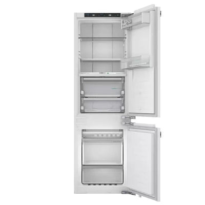 800 Series 22 In. 8.3 Cu. Ft. Built-In Bottom Freezer Refrigerator in Custom Panel Ready with Home Connect,Counter Depth | Fridge.com