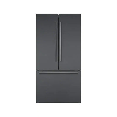 800 Series 36 In. 21 Cu. Ft. Smart Counter Depth French Door Refrigerator in Black Stainless Steel, Internal Water & Ice | Fridge.com