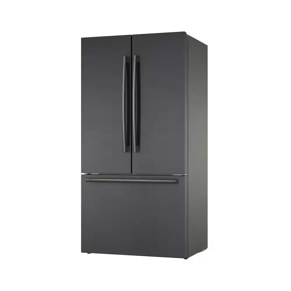 800 Series 36 In. 21 Cu. Ft. Smart Counter Depth French Door Refrigerator in Black Stainless Steel, Internal Water & Ice | Fridge.com