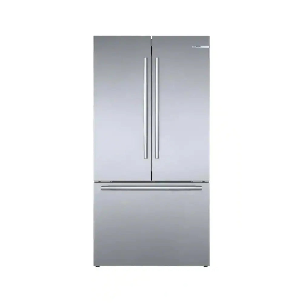 800 Series 36 In. 21 Cu. Ft. Smart Counter Depth French Door Refrigerator in Black Stainless Steel, Internal Water & Ice | Fridge.com