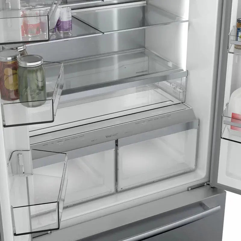 800 Series 36" Counter Depth 20.8 Cu. Ft. Smart ENERGY STAR French Door Refrigerator with Flex Bar | Fridge.com