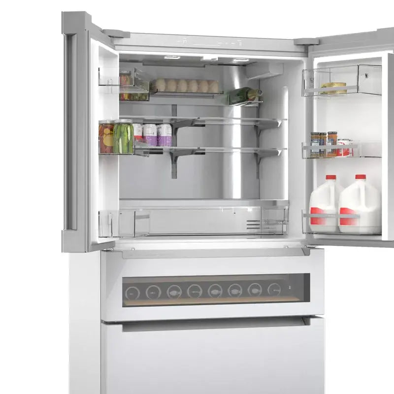 800 Series 36" Counter Depth French Door 20.5 Cu. Ft. Smart Energy Star Refrigerator | Fridge.com