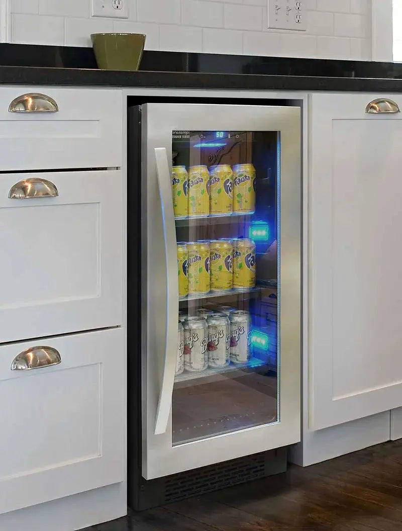 86 Can 14.93" Convertible Beverage Refrigerator | Fridge.com