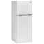 9.8 Cu. Ft. Top Freezer Refrigerator in White | Fridge.com