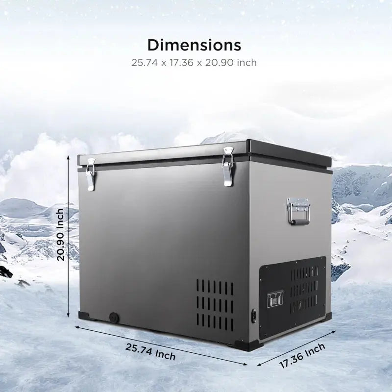 90QT Portable Refrigerator Freezer,12 V Car Fridge Cooler,Electric Cooler for Camping,Home,Travel | Fridge.com