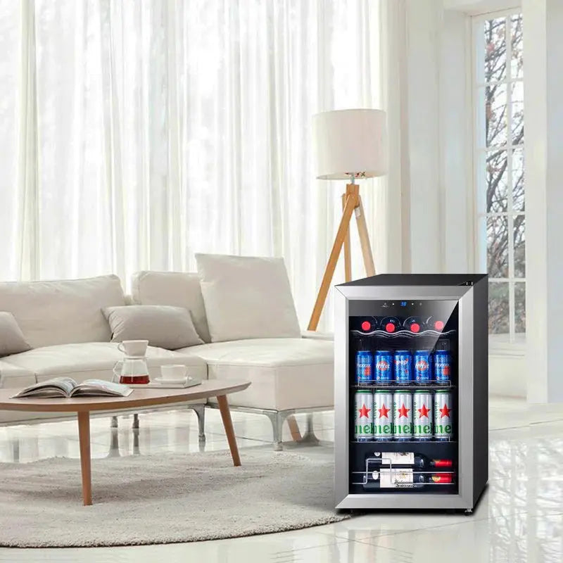 93 Can Freestanding Beverage Refrigerator | Fridge.com