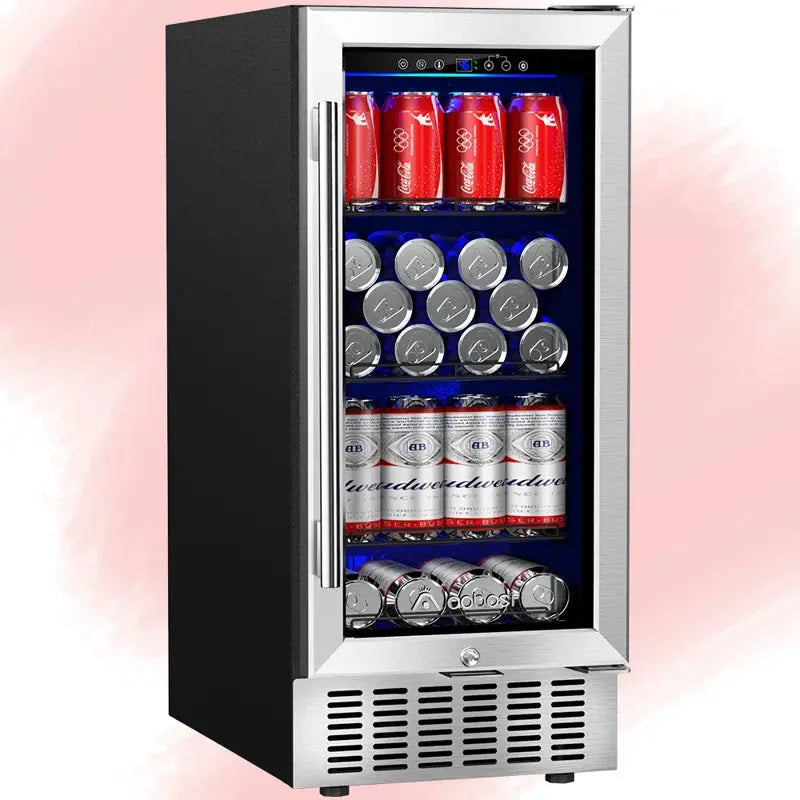 94 Cans Built-In Beverage Cooler 15 Inch Beverage Refrigerator | Fridge.com