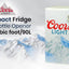 Coors Light Compact Fridge with Bottle Opener, 90 L/ 95 Quart 3.2 Cubic Foot for Snacks, Beverages, Juice, Beer, Den, Dorm, Office, Games Room, or RV | Fridge.com