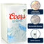 Coors Light Compact Fridge with Bottle Opener, 90 L/ 95 Quart 3.2 Cubic Foot for Snacks, Beverages, Juice, Beer, Den, Dorm, Office, Games Room, or RV | Fridge.com