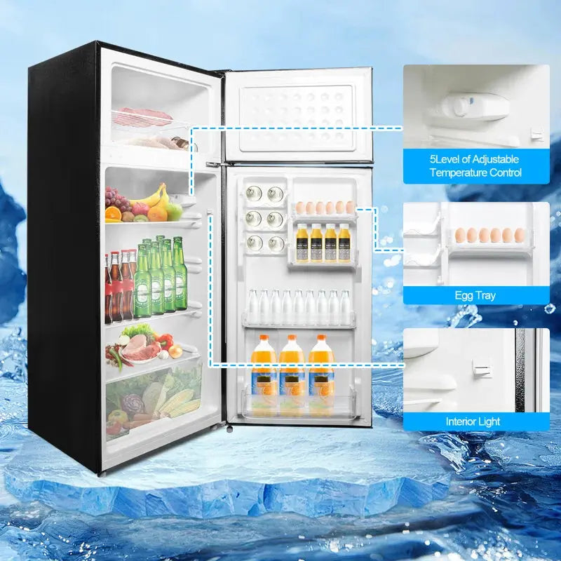 ACEM 22" 7.7 Cubic Feet Top Freezer Refrigerator | Fridge.com