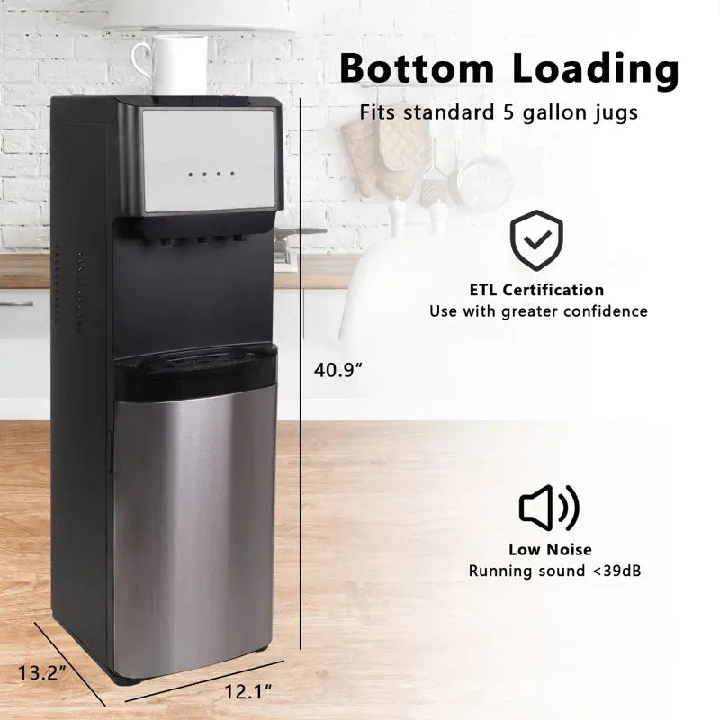 ACEM Free Standing Bottom Loading Electric Water Dispenser | Fridge.com