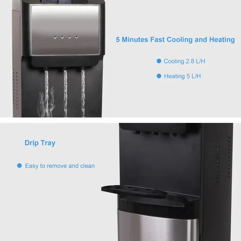 ACEM Free Standing Bottom Loading Electric Water Dispenser | Fridge.com