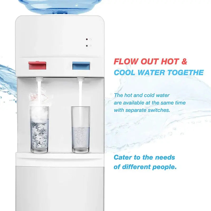 ACEM White Free Standing Top Loading Electric Water Dispenser | Fridge.com