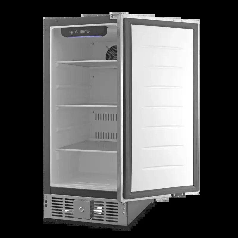 ADT 2.9 Cubic Feet Built-In Mini Fridge,Stainless Steel | Fridge.com