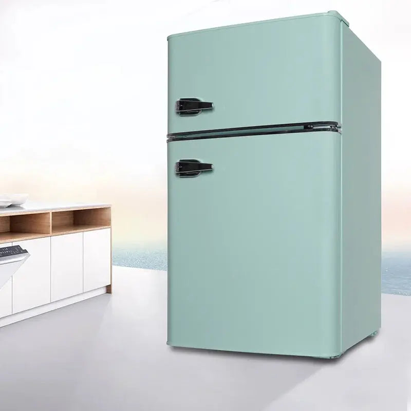 ADT Retro 3.2 Cubic Feet Freestanding Mini Fridge with Freezer | Fridge.com