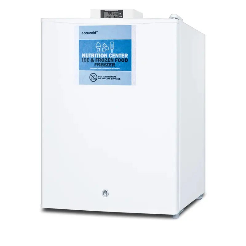 Accucold by Summit 1.8 Cubic Feet Upright Freezer with Adjustable Temperature Controls | Fridge.com